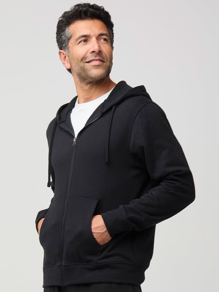 AD Premium Zip-Up Hoodie - Black
