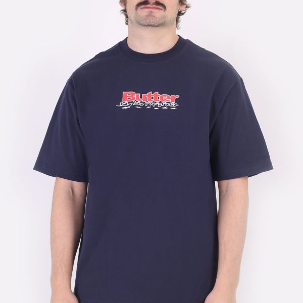 AD Classic Logo Tee - Navy