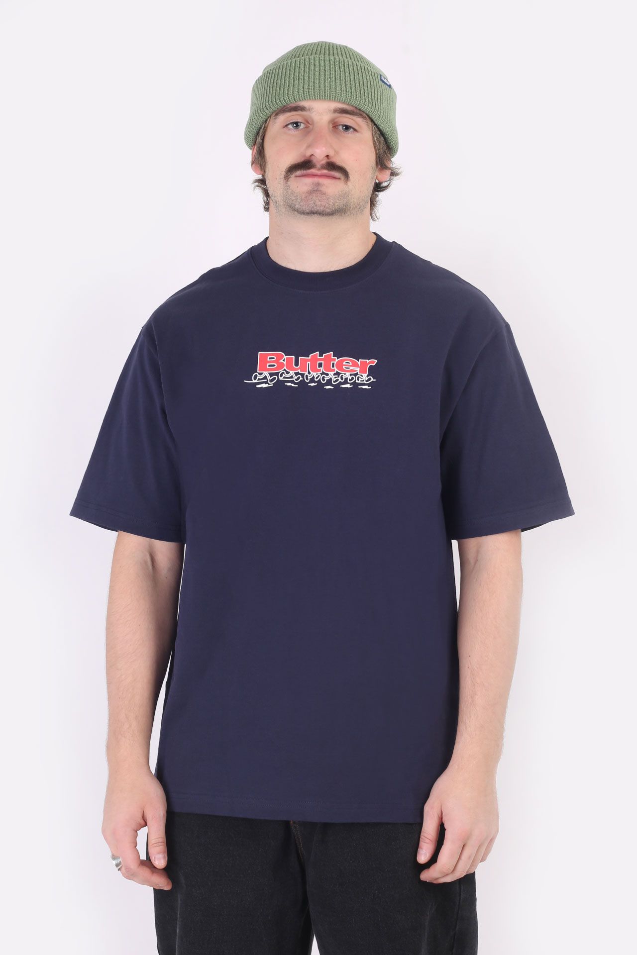 AD Classic Logo Tee - Navy